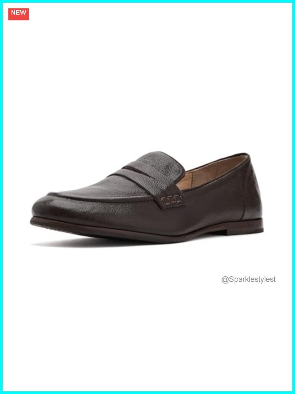Leather Loafers Cushioned Insole Round Toe Slip-On Women